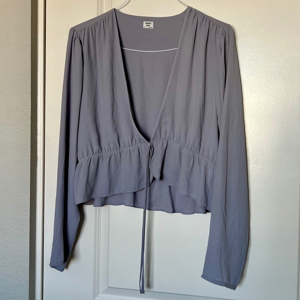 Like New Sunday Best Long Sleeve Blouse